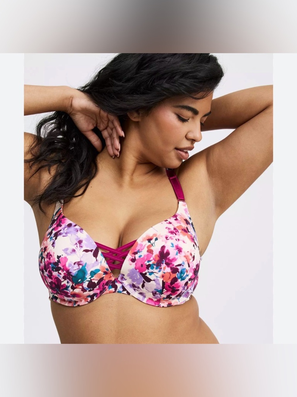 Torrid XO Plunge Push-Up Smooth Bra